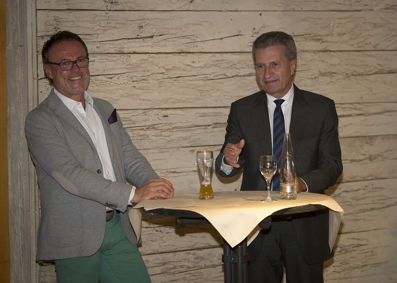 89. Veranstaltung von BergSpektiven mit Günther H. Oettinger und Dr. Ingo Friedrich