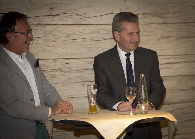 89. Veranstaltung von BergSpektiven mit Günther H. Oettinger und Dr. Ingo Friedrich