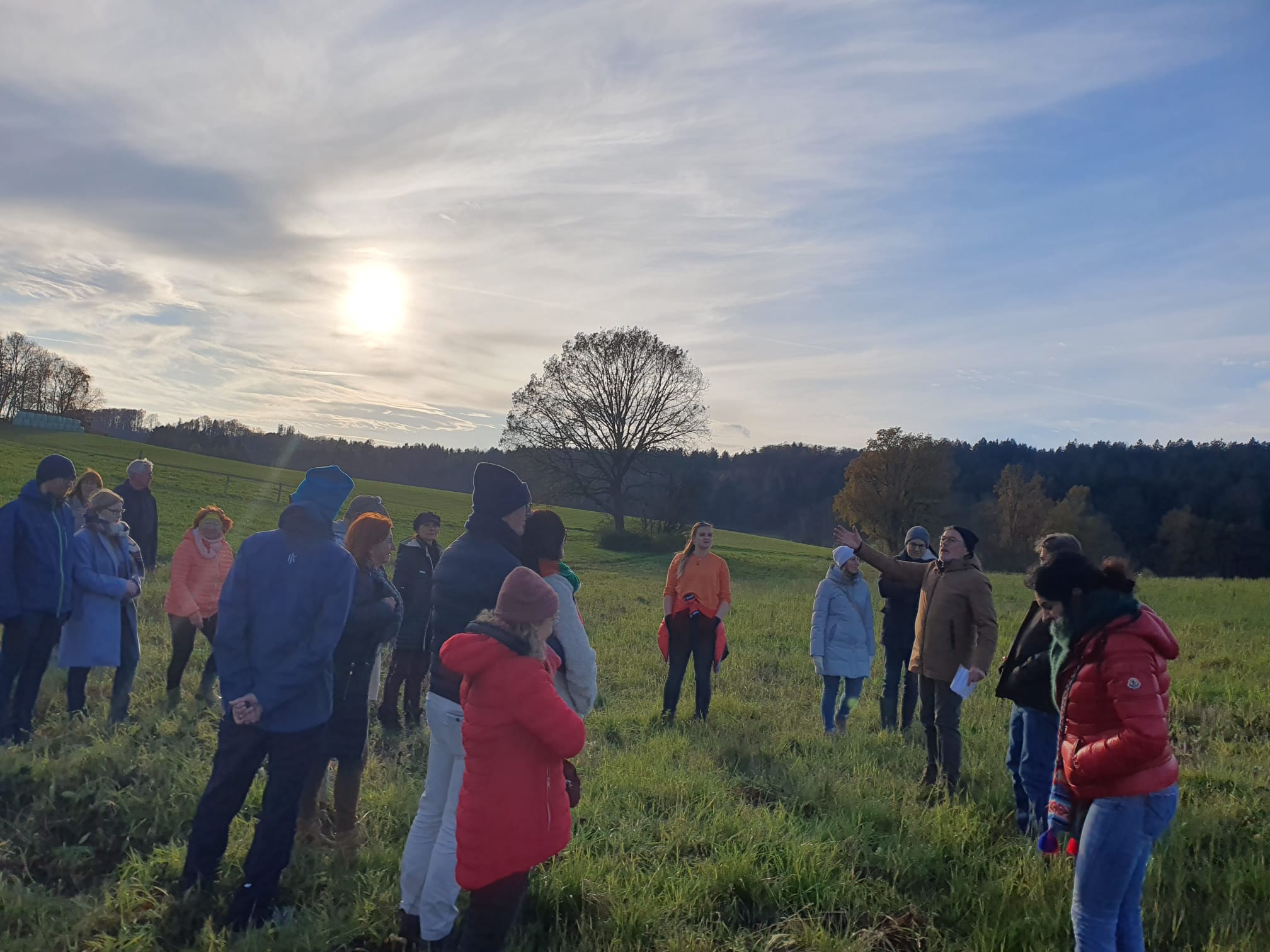 9. BergSpektiven Exkursion am 17.11.2024: Die liegende 8 als Zeichen für Unendlichkeit / Nachhaltigkeit